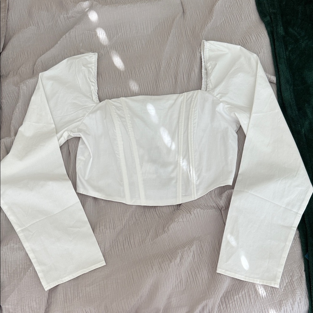 Long Sleeve Off-the-Shoulder Top
